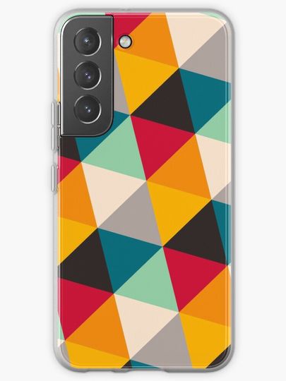 Discover Multicolor triangles | Samsung Galaxy Phone Case