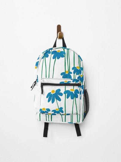 Discover blue wild flowers | Backpack