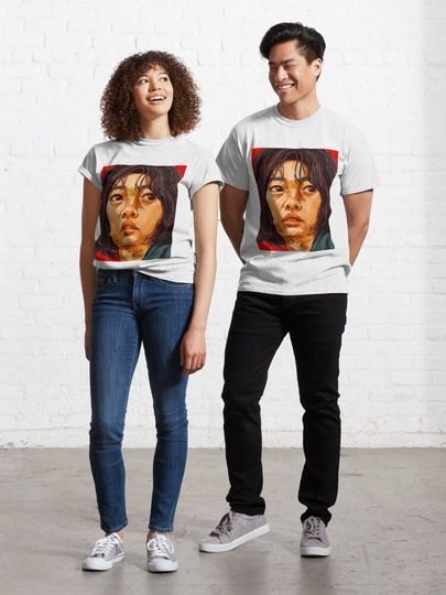 Discover Squid Cosplay: Player 067 Kang Sae-byeok | Classic T-Shirt