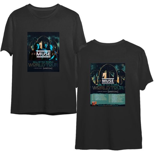 Discover Muse North American Tour 2023 Shirt, Gift for Fans