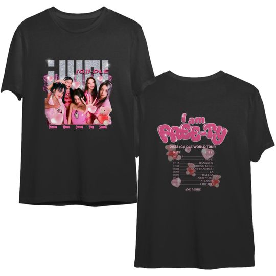 Discover I Am Free Ty World Tour Shirt