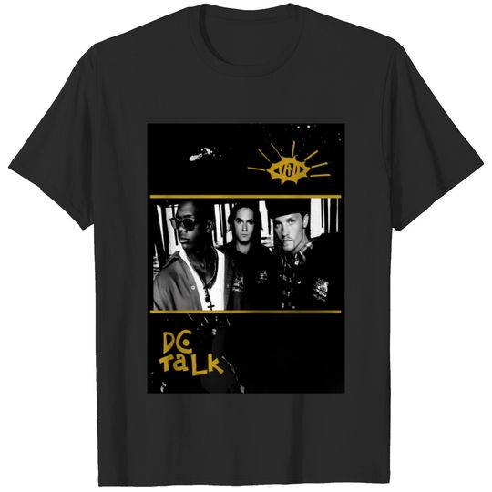 Discover Talk  Free At Last 1992  Christian Rock Music Trio Group T-Shirt