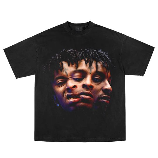 Discover 21 SAVAGE T-SHIRT, Rap Tee Jumbo Shirt