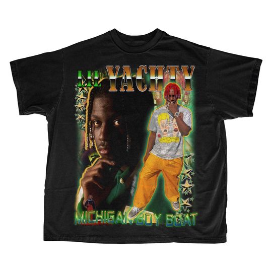 Discover LIL Yachty Michigan Boy Boat T-Shirt