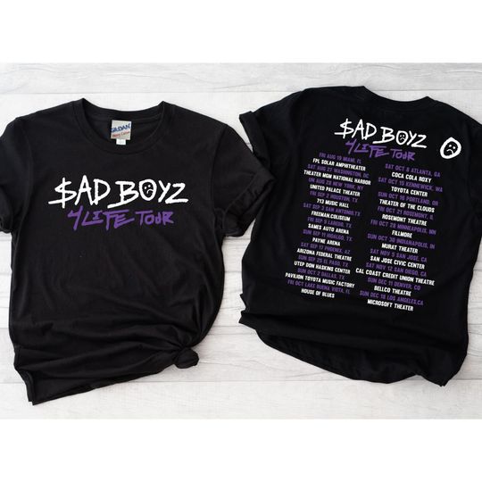 Discover Junior H 2023 Tour Shirt, Sad Boyz 2023 Concert Shirt