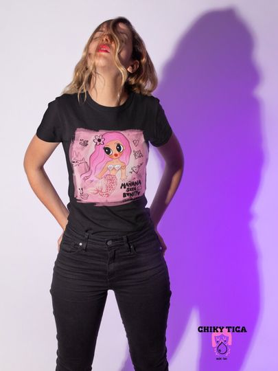 Discover Manan Sera Bonito, KAROL G inspired art for Bichota Season Shirt