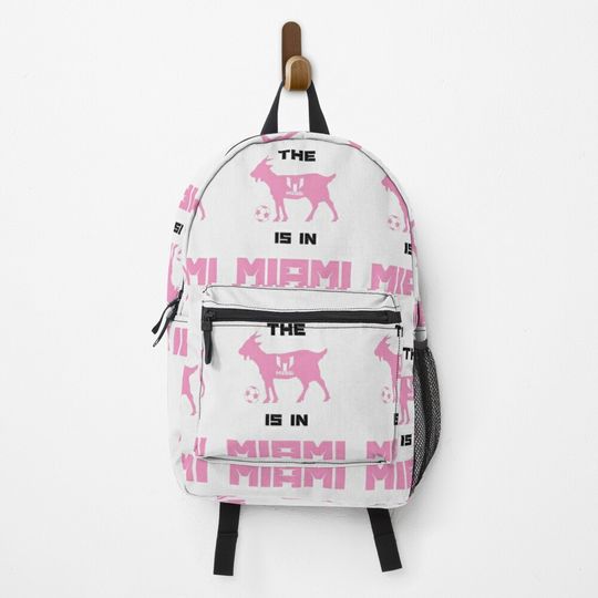 Discover The goat is in miami Backpack