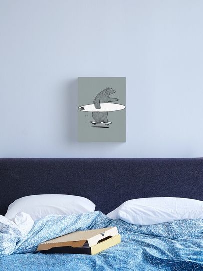 Discover Going Surfing | Canvas Print