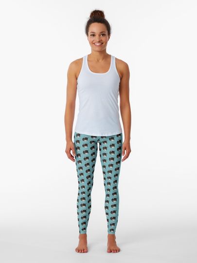 Discover Leonardo the Chinchilla | Leggings