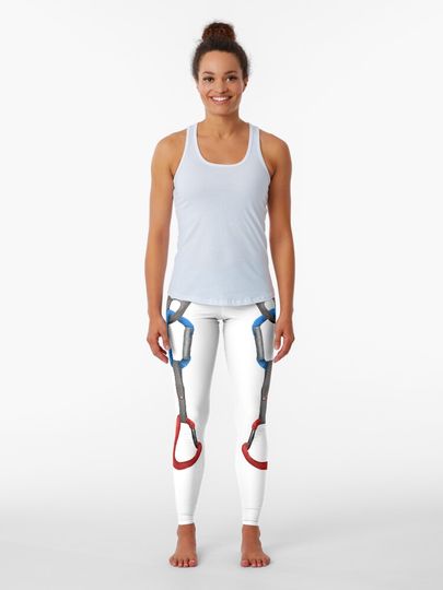 Discover Rock Climbing Carabiner  | Leggings
