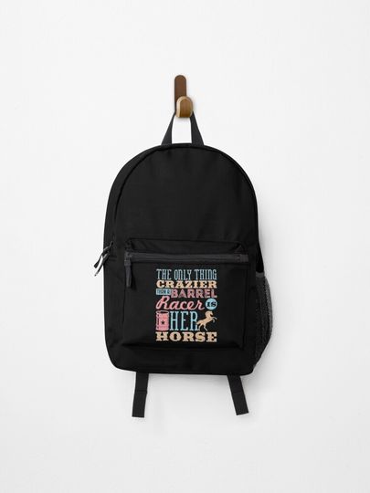Discover The Only Thing Crazier Than A Barrel Racer Is Her Horse | Backpack