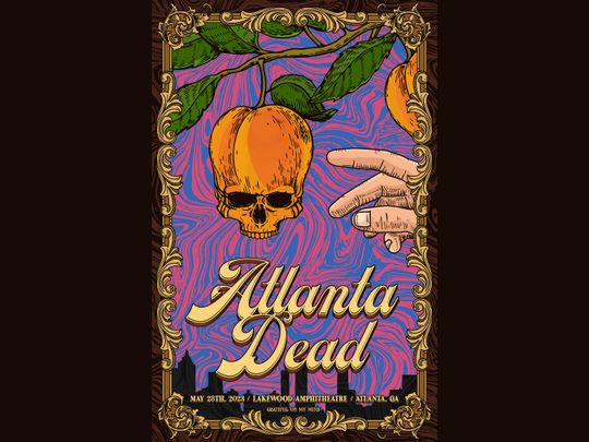Discover Atlanta Dead and Co 2023 Poster
