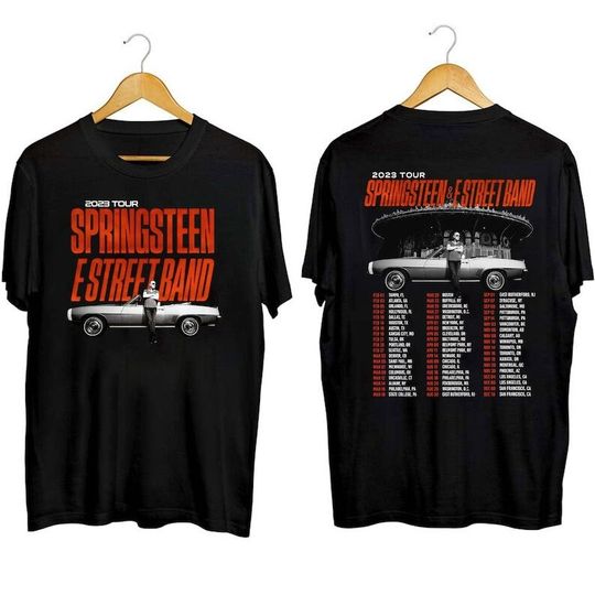Discover Bruce Springsteen 2023 Tour Shirt, E Street Band Tour