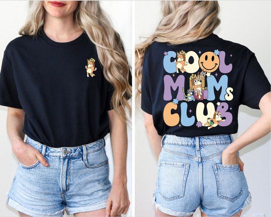 Discover BlueyDad Mum Shirts, Chilli Heeler Shirts, BlueyDad Cool Mom Club