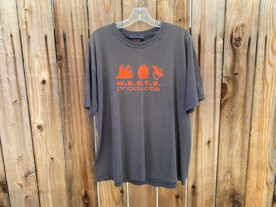 Discover 1990s Radiohead WASTE Products Tee Vintage 90s