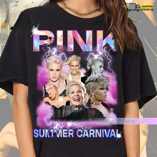 Discover Pink Singer Shirt, P!nk Pink Singer Summer