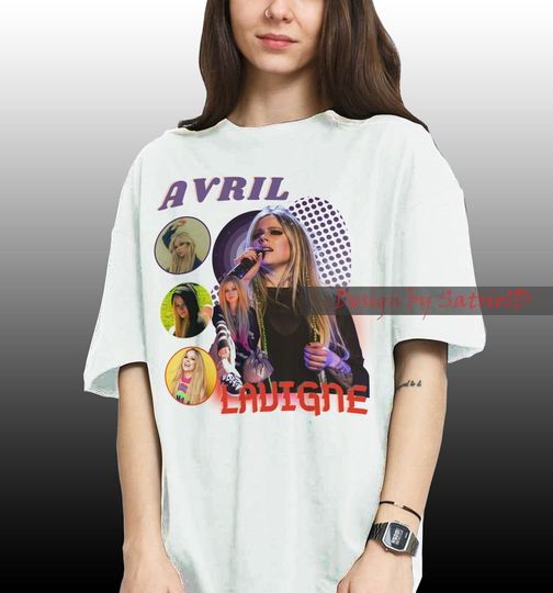 Discover Avril Lavigne Shirt, Graphic Band Tee, Music Lover Gift