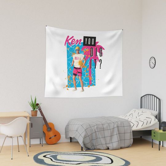Discover Barbie - Ken You Dig It Premium Tapestry