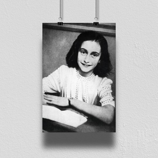 Discover Anne Frank Premium Matte Vertical Poster