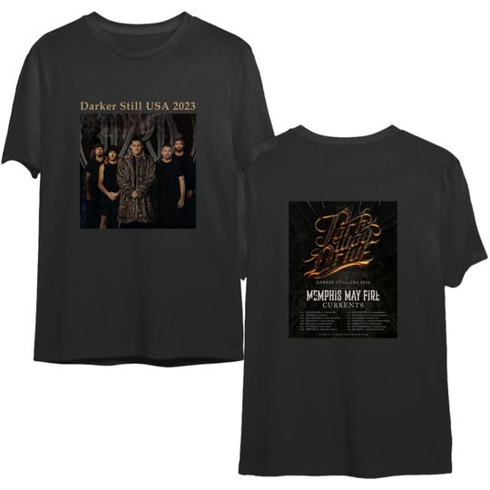 Discover Parkway Drive 2023 Darker Still Tour Shirt - Concert Merchandise