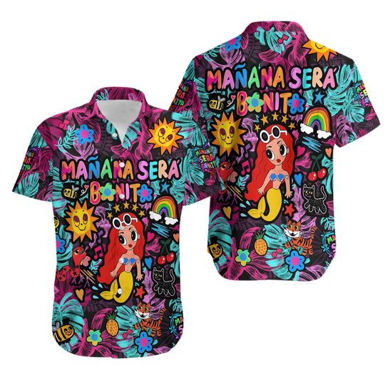 Discover Karol G Summer Hawaiian Shirt, Karol G Maana Sera Bonito Hawaiian Shirt