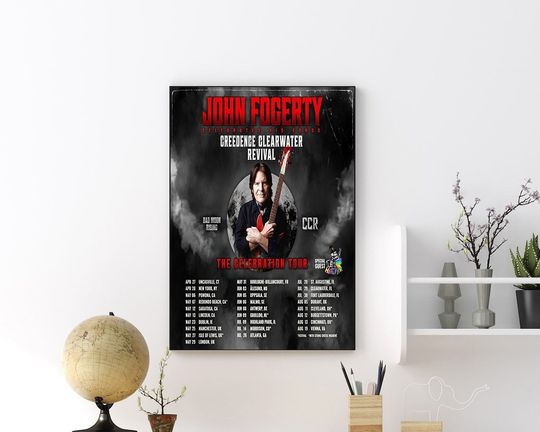 Discover The Celebration Tour John Fogerty 2023 Poster