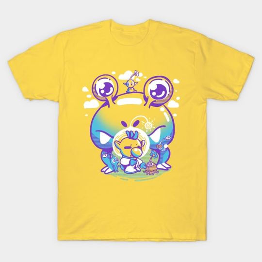 Discover Hello to the Captain - Pikmin - T-Shirt