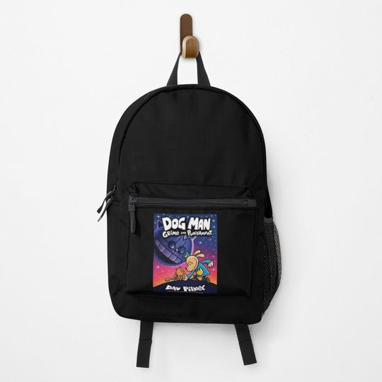 Discover Dog Man graphic Backpack