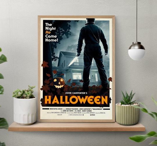 Discover Halloween 1978 Movie Poster, Michael Myers Poster