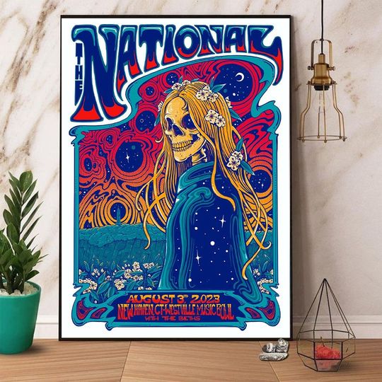Discover The National New Haven, CT Westville Music Bowl Poster
