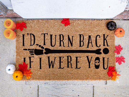 Discover Halloween Doormat - Funny Doormat - Welcome Doormat - Halloween Decor  Halloween Decorations