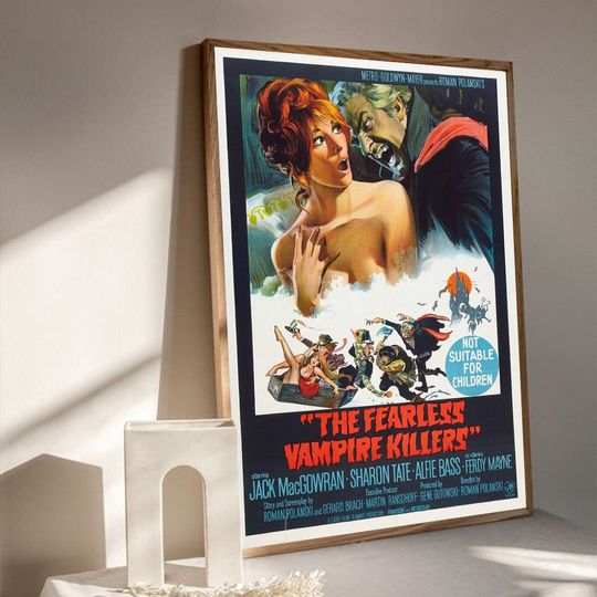Discover Sharon Tate Ferdy Mayne 1967 Movie Masterprint Poster