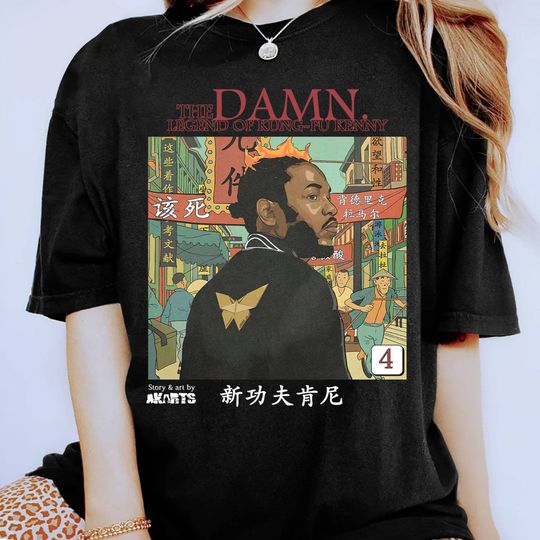 Discover Vintage Kendrick Lamar T-Shirt | Kendrick Lamar Graphic Tee