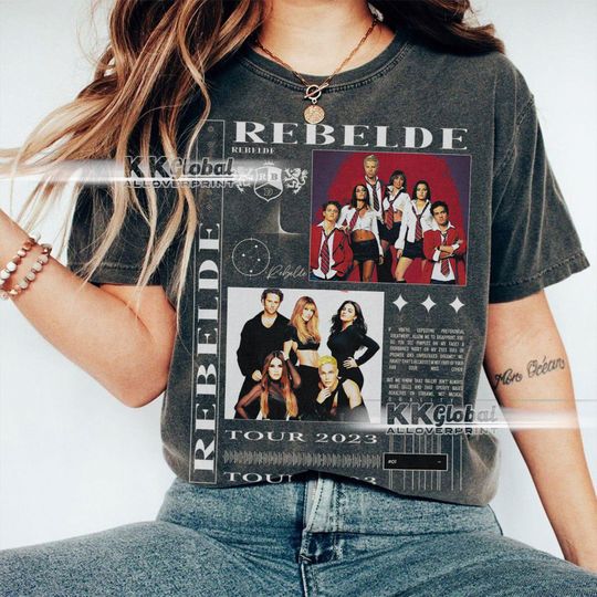 Discover Rebelde shirt| Rebelde World Tour shirt| RBD shirt
