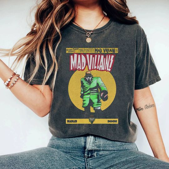 Discover Mf Dooom Shirt | Vintage Mf Dooom Shirt | Mf Dooom Homage Shirt