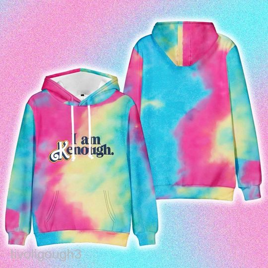 Discover I Am Kenough Hoodie, Barbi Hoodie, Barbi Ken Hoodie