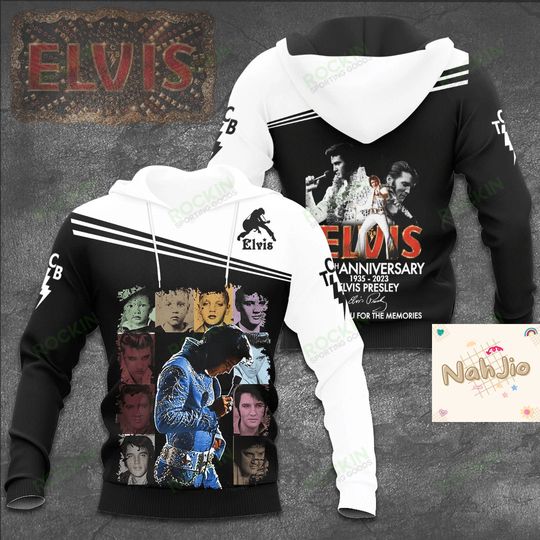 Discover Elvis Presley Hoodie, Elvis Presley, King Of Rock N Roll Hoodie