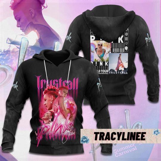 Discover Pink Summer Carnival 2023 Hoodie, Concert 2023 Pink Trendy Hoodie, Pink Concert Hoodie
