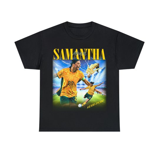 Discover Vintage Sam Kerr Womens World Cup 2023 Football T-shirt