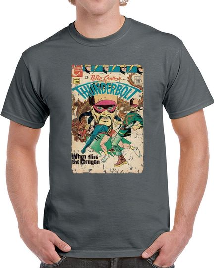 Discover Vintage Thunderbolt Comic Book Issue 60   T Shirt
