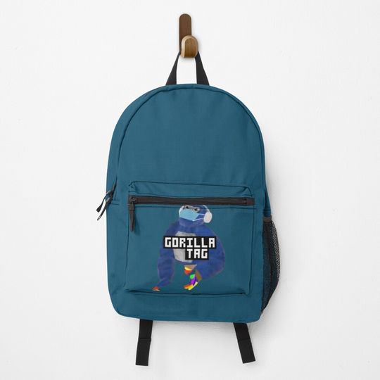 Discover Gorilla Tag Green Santa Hat Gorilla Shirt   Backpack