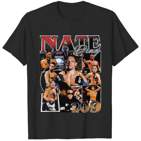 Discover Nate Diaz Vintage T-Shirt