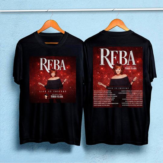 Discover Tour 2022 REBA Live In Concert x Terri Clark Fall Tour Unisex T-Shirt