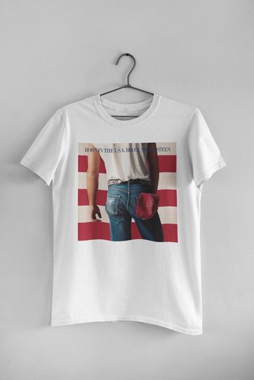 Discover Vintage Bruce Springsteen Born In The U.S.A. T-shirt, Bruce Springsteen E Street Band 2023 Tour Shirt