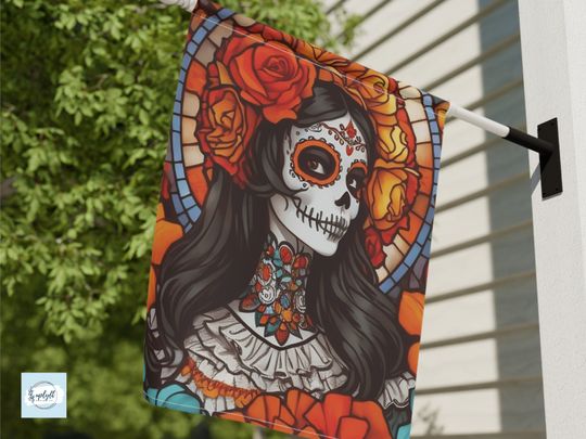 Discover La Catrina Calavera Dia De Los Muertos Decor, Halloween Garden Decor, Halloween Yard Decor Fall Decor