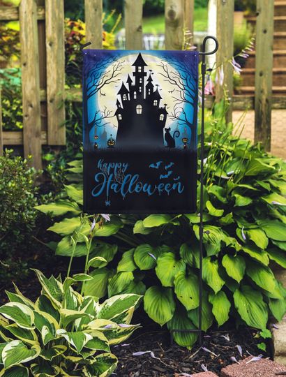 Discover Halloween Garden Flag, Halloween Fall Home Garden Flag