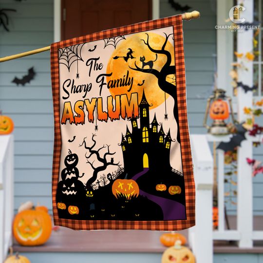 Discover Halloween Family Flag, Halloween Flag