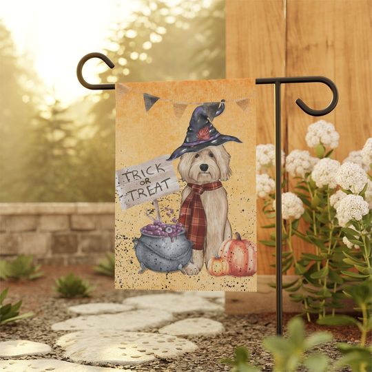 Discover Goldendoodle, Labradoodle, Doodle Dog Fall/Halloween Garden