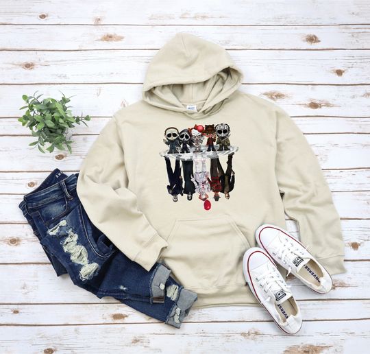 Discover Halloween Horror Movie Killers Shirt Hoodie , Halloween Movie Characters Shirt, Scary Halloween Party Halloween Hoodies
