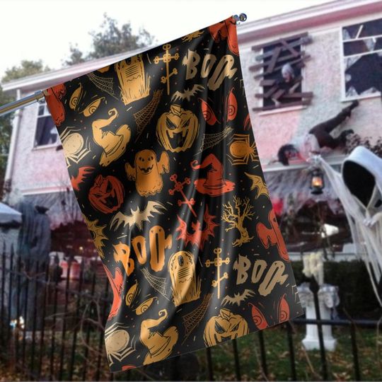 Discover Spooky Season Halloween Garden Flag